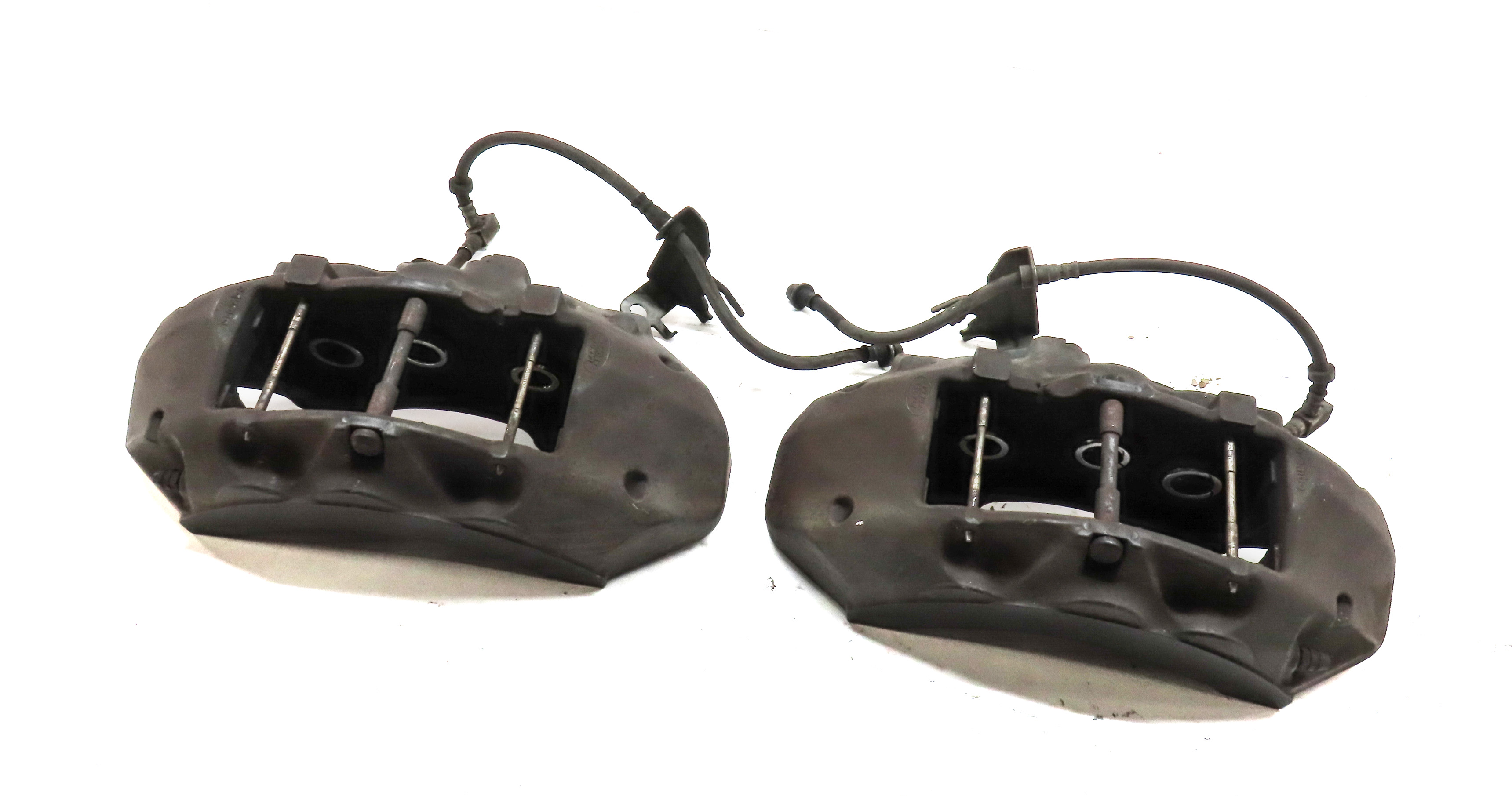 13-17 RANGE ROVER SPORT (L405 L550) FRONT LEFT & RIGHT BREMBO BRAKE CALIPER SET2 — exact item pictured